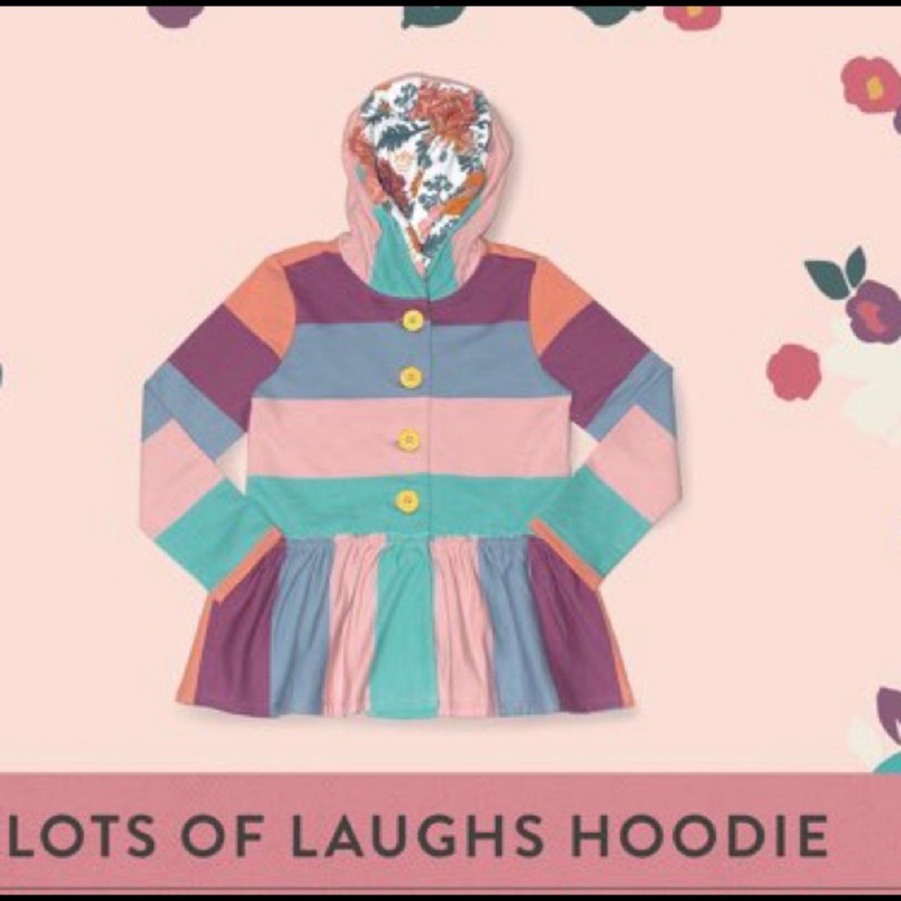 Lots Of Laughs Hoodie  NWT